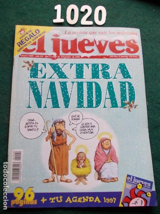 Sammeln von Zeitschriften El Jueves: REVISTA EL JUEVES N&ordm; 1020