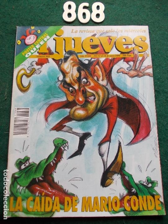 Sammeln von Zeitschriften El Jueves: REVISTA EL JUEVES N&ordm; 868