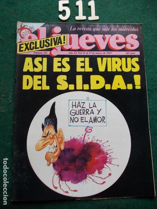 Sammeln von Zeitschriften El Jueves: REVISTA EL JUEVES N&ordm; 511