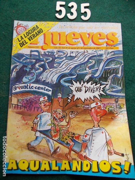 Sammeln von Zeitschriften El Jueves: REVISTA EL JUEVES N&ordm; 535