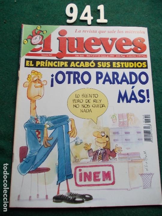 Sammeln von Zeitschriften El Jueves: REVISTA EL JUEVES N&ordm; 941