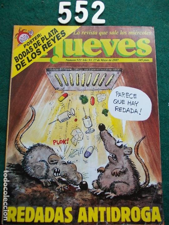 Sammeln von Zeitschriften El Jueves: REVISTA EL JUEVES N&ordm; 522