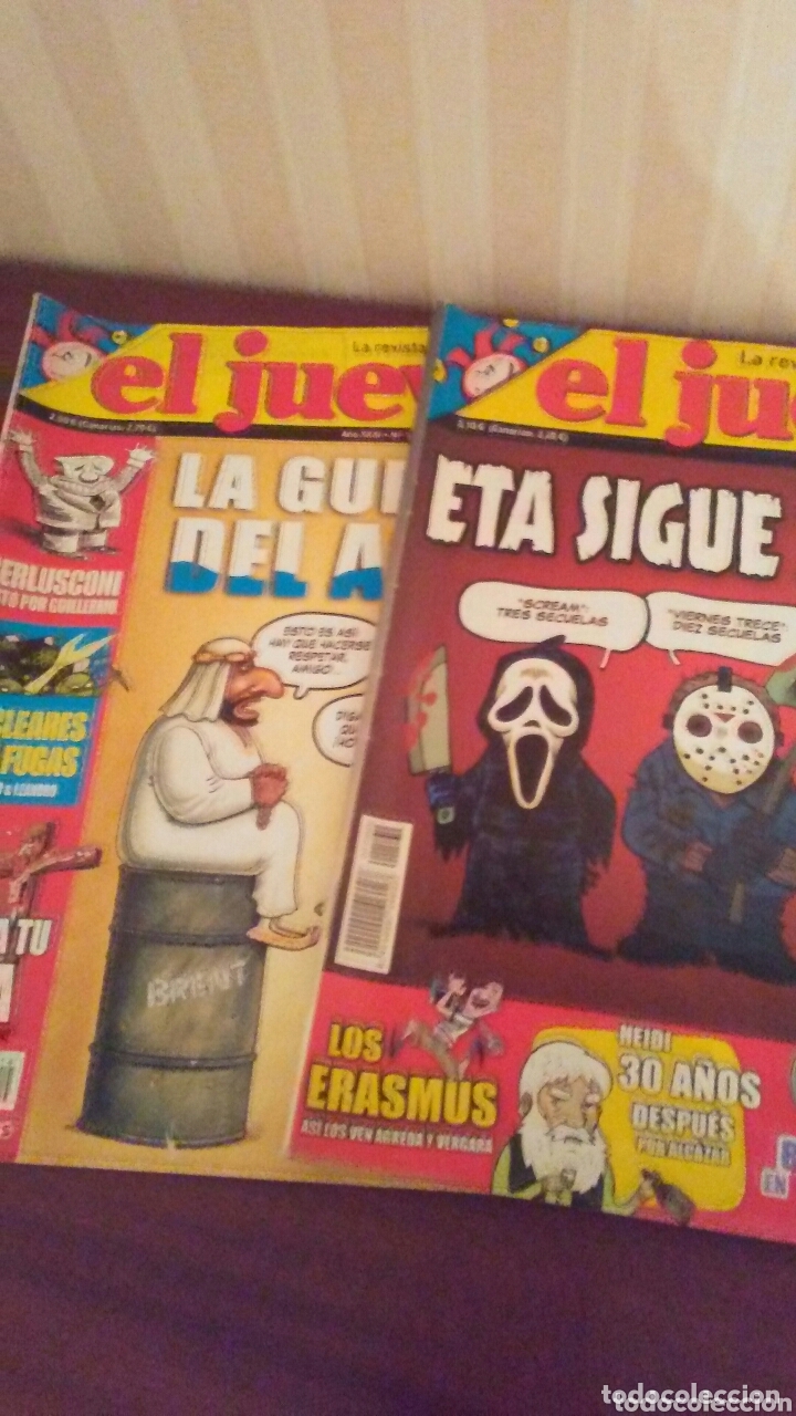 Collezionismo di Rivista El Jueves: Lote de 2 revistas del Jueves ,a&ntilde;os 2007 y2008