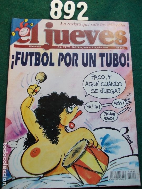 Collezionismo di Rivista El Jueves: REVISTA EL JUEVES N&ordm; 892