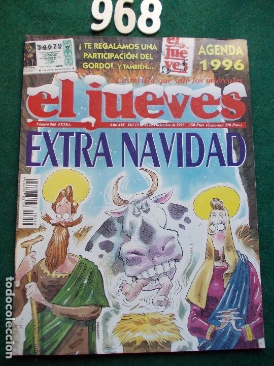 Collezionismo di Rivista El Jueves: REVISTA EL JUEVES N&ordm; 968