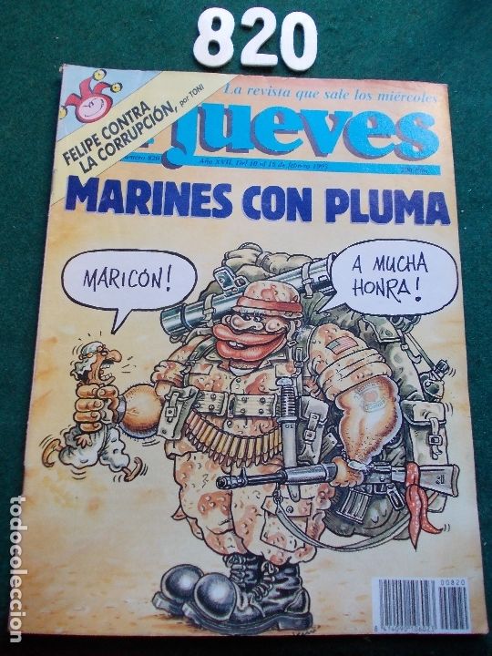Collezionismo di Rivista El Jueves: REVISTA EL JUEVES N&ordm; 820