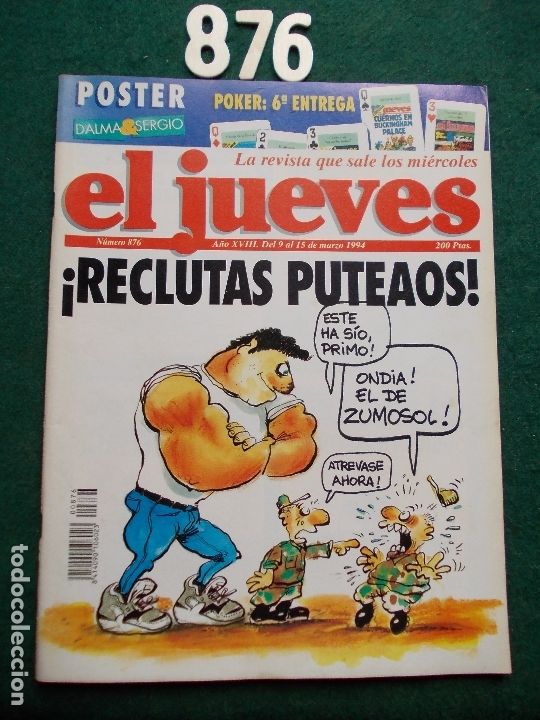 Collezionismo di Rivista El Jueves: REVISTA EL JUEVES N&ordm; 876