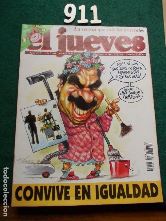 Collezionismo di Rivista El Jueves: REVISTA EL JUEVES N&ordm; 911