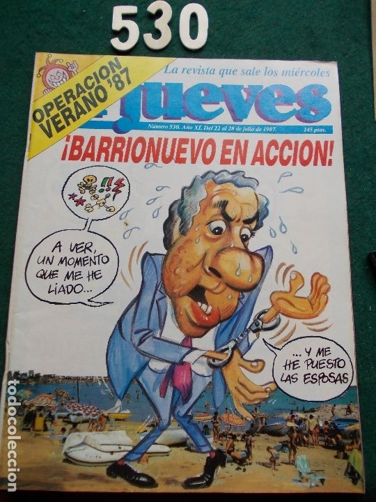 Coleccionismo de Revista El Jueves: REVISTA EL JUEVES N&ordm; 530