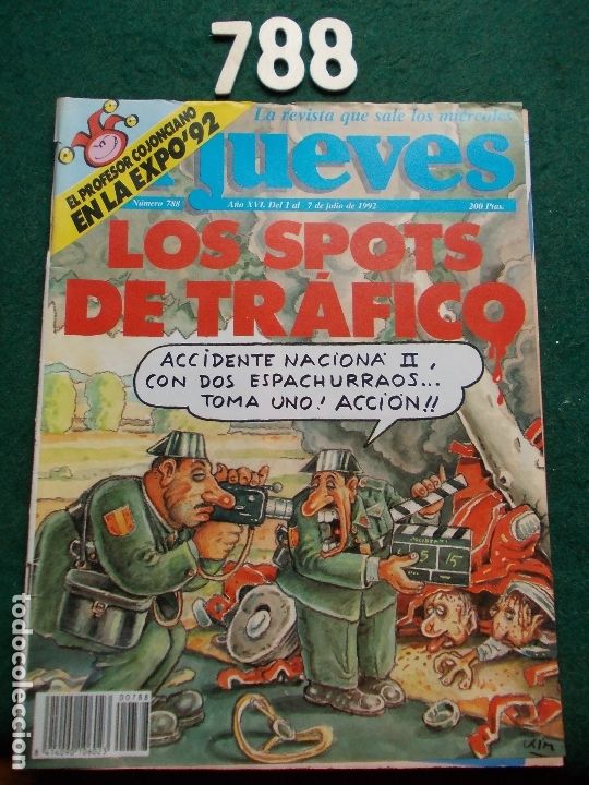 Coleccionismo de Revista El Jueves: REVISTA EL JUEVES N&ordm; 788