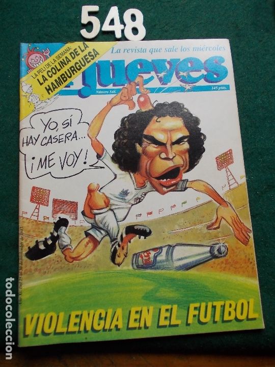 Coleccionismo de Revista El Jueves: REVISTA EL JUEVES N&ordm; 548