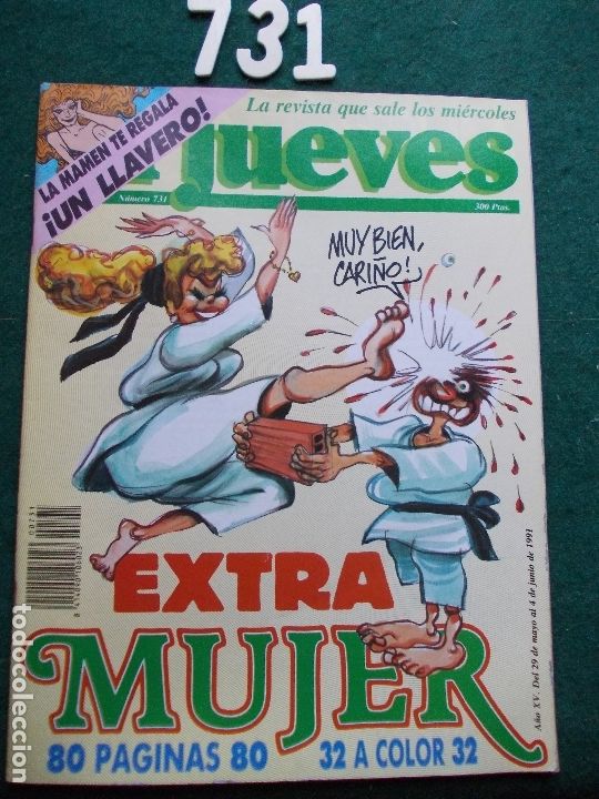 Coleccionismo de Revista El Jueves: REVISTA EL JUEVES N&ordm; 731