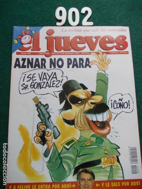 Coleccionismo de Revista El Jueves: REVISTA EL JUEVES N&ordm; 902