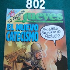 Coleccionismo de Revista El Jueves: REVISTA EL JUEVES Nº 802. Lote 172618015
