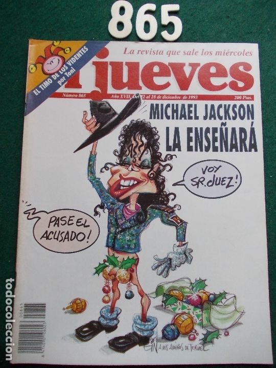 Coleccionismo de Revista El Jueves: REVISTA EL JUEVES N&ordm; 865