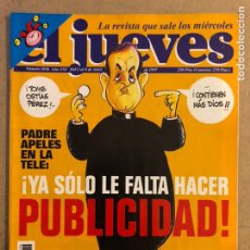 Collectionnisme de Magazine El Jueves: EL JUEVES N° 1036 (ABRIL 1997). PADRE APELES. POSTER DE JAVIER BARDEM. BUEN ESTADO.. Lote 176455387
