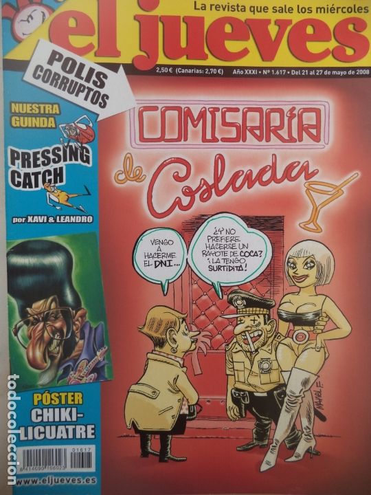 Collection Magazine El Jueves: EL JUEVES N&ordm;1617 MAYO2008