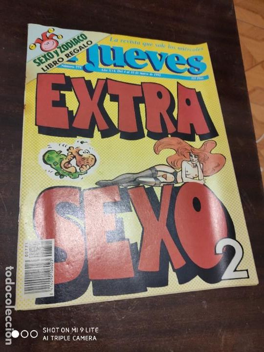 Colecionismo da Revista El Jueves: REVISTA EL JUEVES N&ordm; 771 A&Ntilde;O 1992