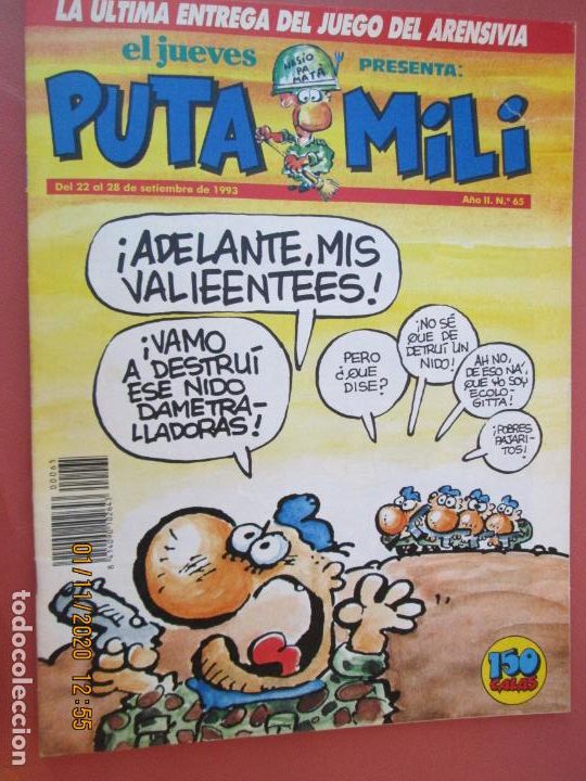 Collezionismo di Rivista El Jueves: REVISTA EL JUEVES N&ordm; 65 1993