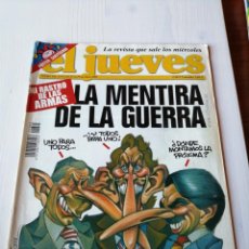 Colecionismo da Revista El Jueves: EL JUEVES 1365 JULIO 2003 LA MENTIRA DE LA GUERRA. Lote 193422561