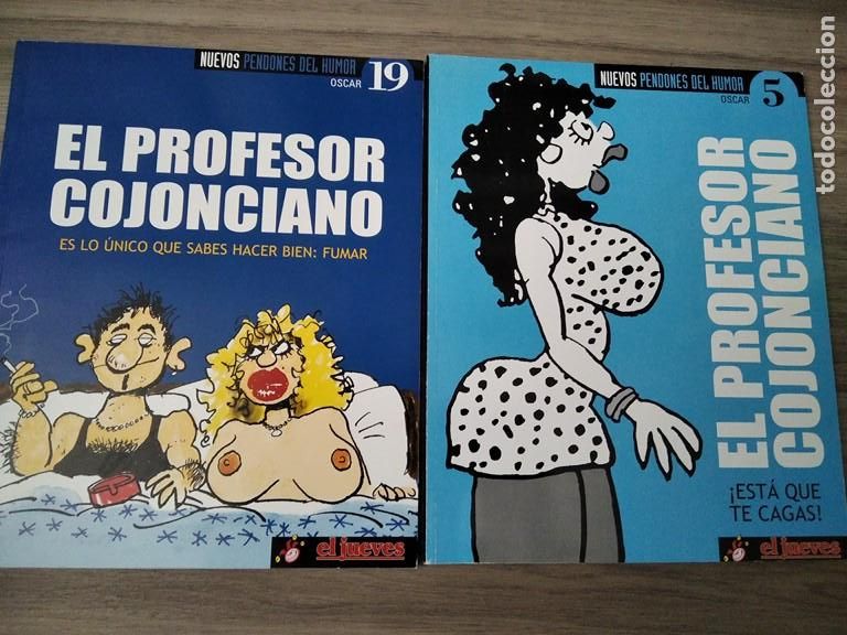 Sammeln von Zeitschriften El Jueves: NUEVOS PENDONES DEL HUMOR 5 Y 19. EL PROFESOR COJONCIANO
