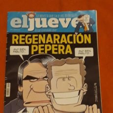 Coleccionismo de Revista El Jueves: REVISTA EL JUEVES Nº2148 REGENERACIÓN PEPERA*. Lote 202652415