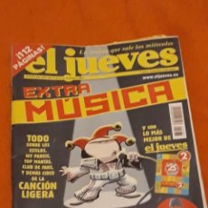 Coleccionismo de Revista El Jueves: REVISTA EL JUEVES Nº1333 EXTRA MUSICA*. Lote 202653406
