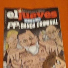 Coleccionismo de Revista El Jueves: REVISTA EL JUEVES Nº2085 PP:BANDA CRIMINAL*. Lote 202653650