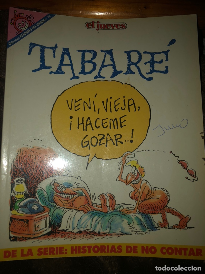 Colecionismo da Revista El Jueves: Colecci&oacute;n PENDONES DEL HUMOR. De la serie: historias de no contar. Tabar&eacute;