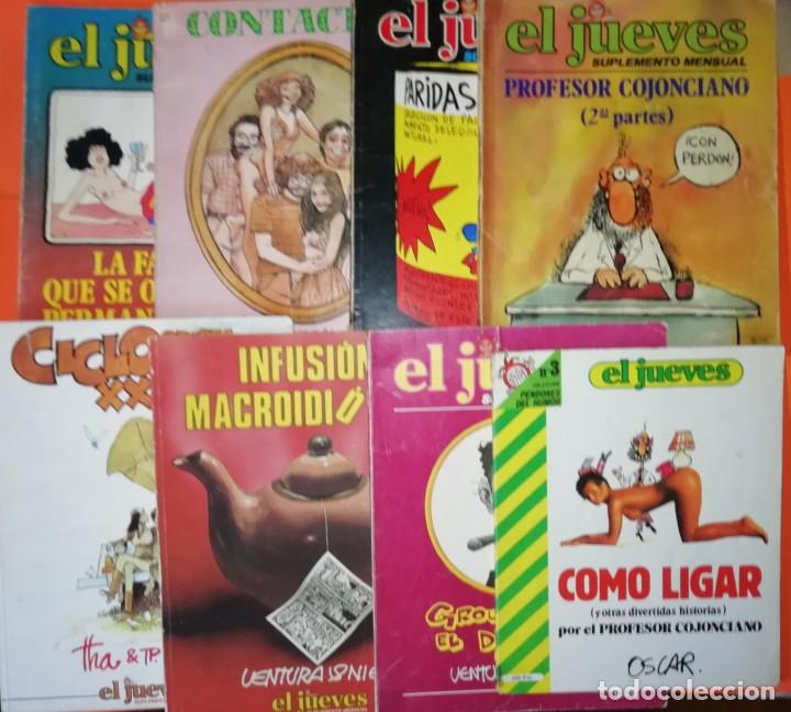 Coleccionismo de Revista El Jueves: EL JUEVES. GRAN LOTE FINALES DE LOS 70. OCHO SUPLEMENTOS. ALGO DESGASTADOS. - Foto 1 - 299463058