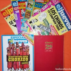 Coleccionismo de Revista El Jueves: EL JUEVES. LOTE. DOS ESPECIALES Y SEIS NUMEROS.. Lote 299466593