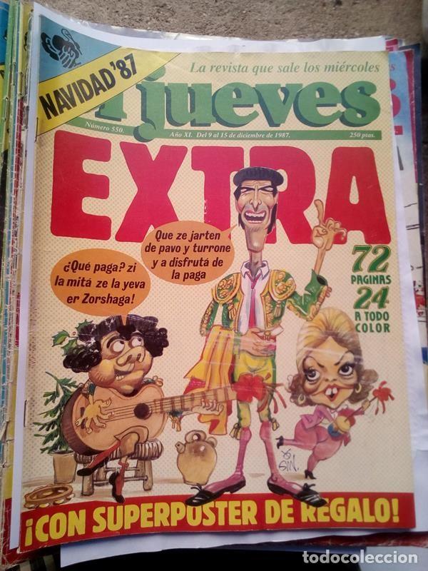 Coleccionismo de Revista El Jueves: 3 revistas El Jueves año 1987 - Foto 3 - 300225558