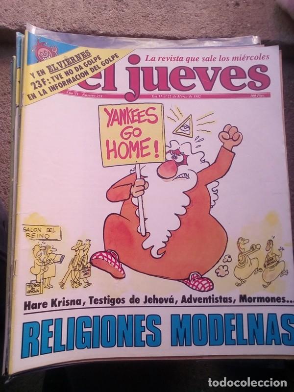 Coleccionismo de Revista El Jueves: el Jueves Año 1982 10 revistas - Foto 3 - 300314913