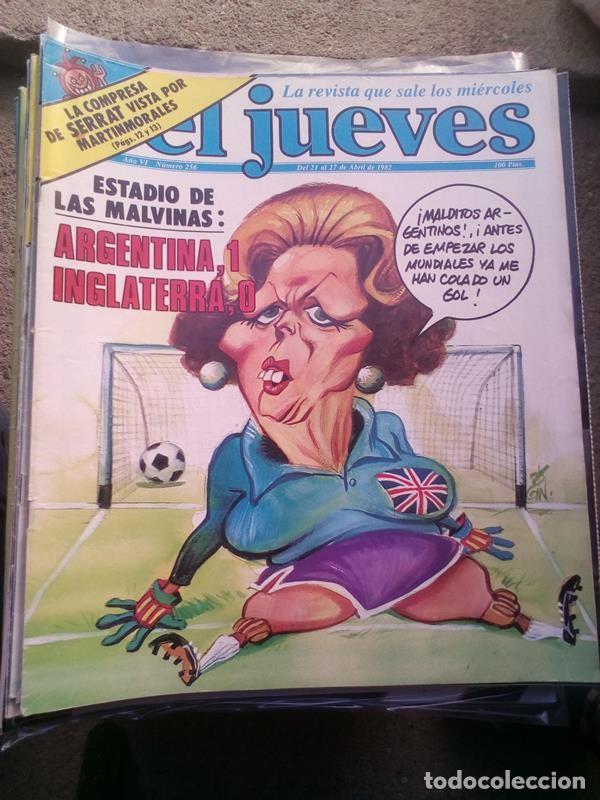 Coleccionismo de Revista El Jueves: el Jueves Año 1982 10 revistas - Foto 5 - 300314913