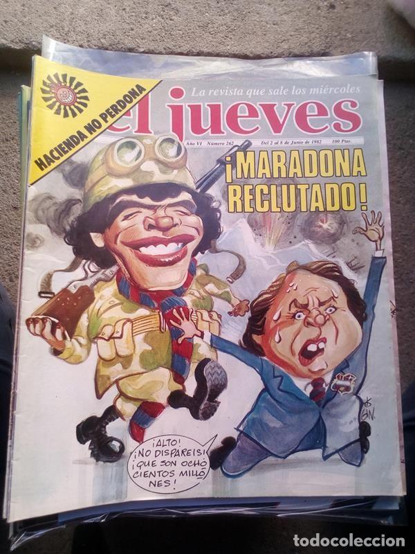 Coleccionismo de Revista El Jueves: el Jueves Año 1982 10 revistas - Foto 7 - 300314913