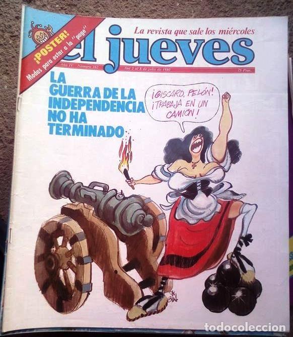 Coleccionismo de Revista El Jueves: 16 Revistas el Jueves del año 1980 - Foto 8 - 300940428