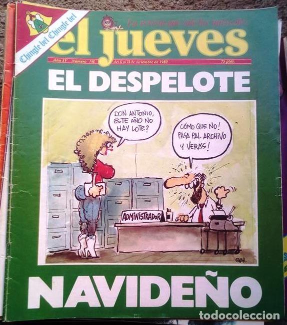 Coleccionismo de Revista El Jueves: 16 Revistas el Jueves del año 1980 - Foto 15 - 300940428