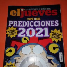 Coleccionismo de Revista El Jueves: EL JUEVES Nº 2276. ESPECIAL PREDICCIONES 2021.. Lote 303862308