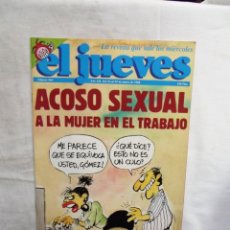 Coleccionismo de Revista El Jueves: REVISTA EL JUEVES Nº 565 MARZO DE 1988 ACOSO SEXUAL A LA MUJER EN EL TRABAJO. Lote 313562148