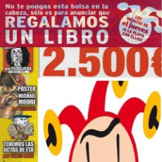 Coleccionismo de Revista El Jueves: EL JUEVES Nº 1573 - PORTADA SECUESTRADA (PRECINTADO). Lote 322482008