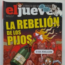 Coleccionismo de Revista El Jueves: EL JUEVES. LA REBELIÓN DE LOS PIJOS. N° 2243.