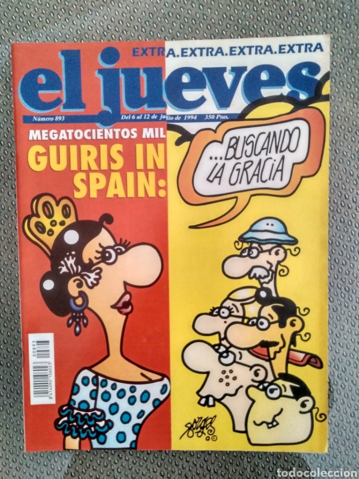 Sammeln von Zeitschriften El Jueves: El Jueves, n&ordm; 893 con suplemento
