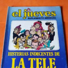 Coleccionismo de Revista El Jueves: HISTERIAS INDECENTES DE LA TELE. EL JUEVES. SUPLEMENTO MENSUAL. VENTURA & NIETO 1979. Lote 340497423