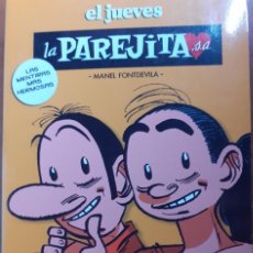 Coleccionismo de Revista El Jueves: LA PAREJITA S. A.: LAS MENTIRAS MÁS HERMOSAS / MANEL FONTDEVILA / EL JUEVES - RBA BOLSILLO 1ª EDIC.. Lote 342633753