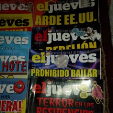 Coleccionismo de Revista El Jueves: EL JUEVES REVISTA NUEVE FASCÍCULOS. Lote 364047281