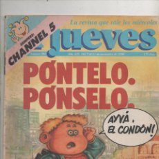 Coleccionismo de Revista El Jueves: EL JUEVES - Nº702 . 1990 -B1. Lote 364308341