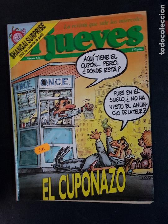 Collectionnisme de Magazine El Jueves: EL JUEVES N&ordm;542 DE 1987