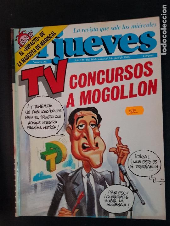 Coleccionismo de Revista El Jueves: EL JUEVES N&ordm;566 DE 1988