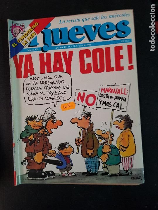 Coleccionismo de Revista El Jueves: EL JUEVES N&ordm;572 DE 1988