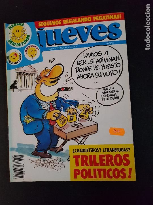 Coleccionismo de Revista El Jueves: EL JUEVES N&ordm;627 DE 1989